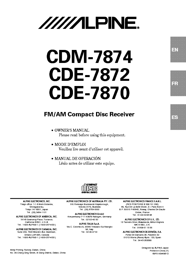 Motorola cdm1250 installation manual